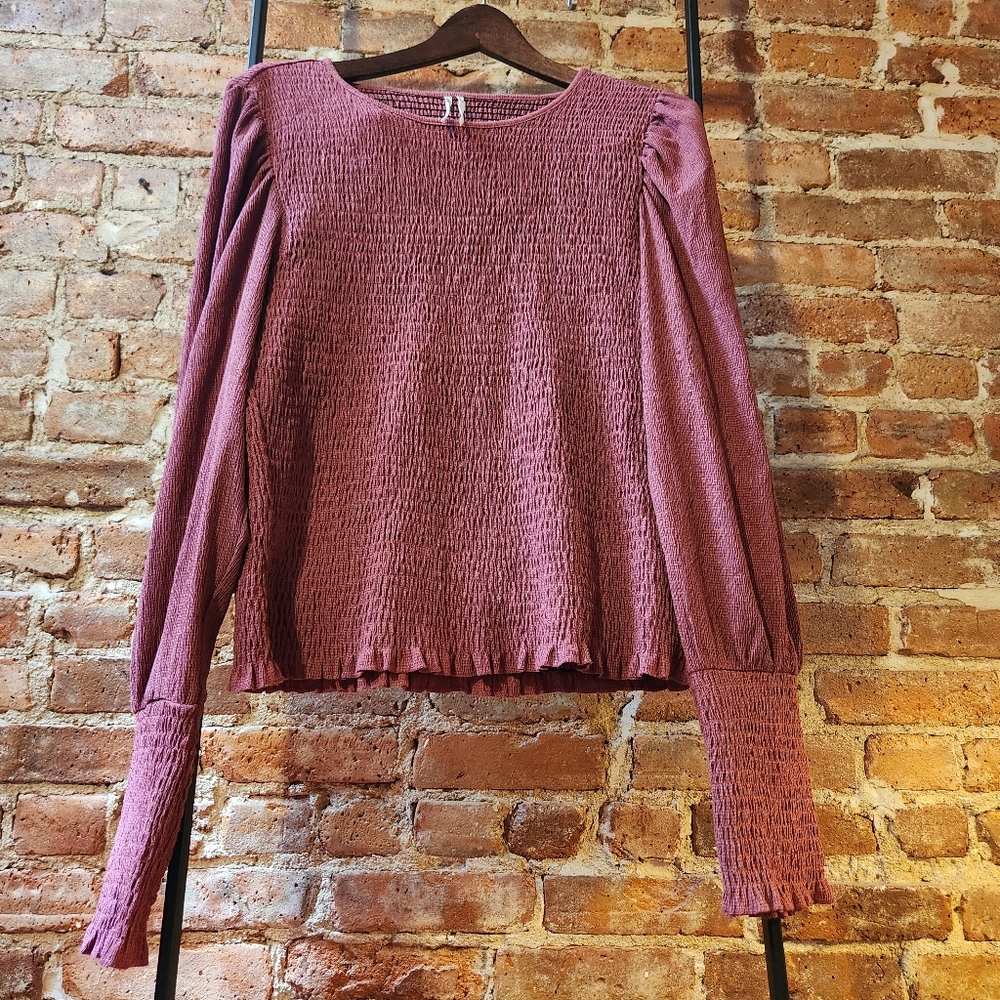 Elegant Mauve Women's Top